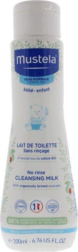 Mustela Reinigingsmelk Zonder Spoeling Droge Huid 200 ml
