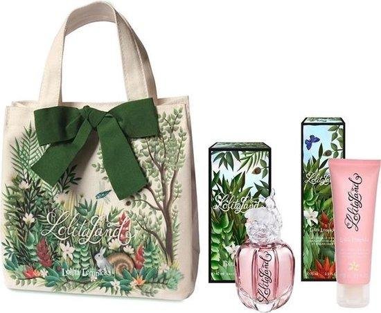 Lolita Lempicka Lolitaland 3 Piece Eau De Parfum 40ml Body Lotion 75ml Bag