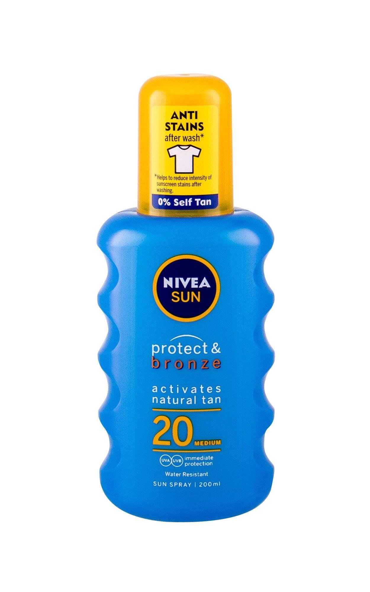 Intense Spray Spf 20 Sun (protect & Bronze Sun Spray) 200 Ml 200ml