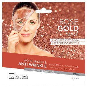 Rose Gold Moisturizing Anti-wrinkle Facial Mask 27 G By Idc Institute 22 G
