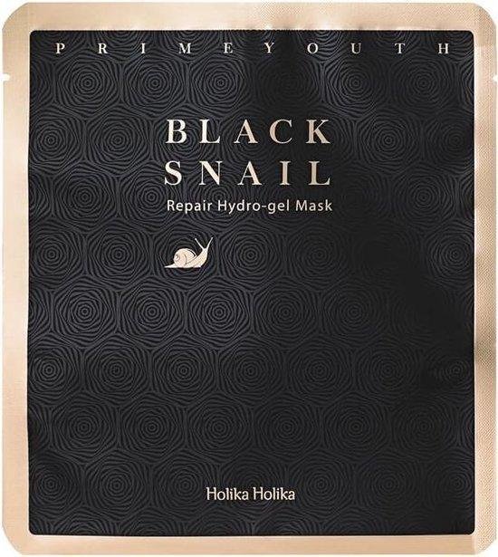 Holika Holika - Prime Youth Black Snail Repair Hydro-Gel Mask Hydrogel Mask From Slime Snail 25G