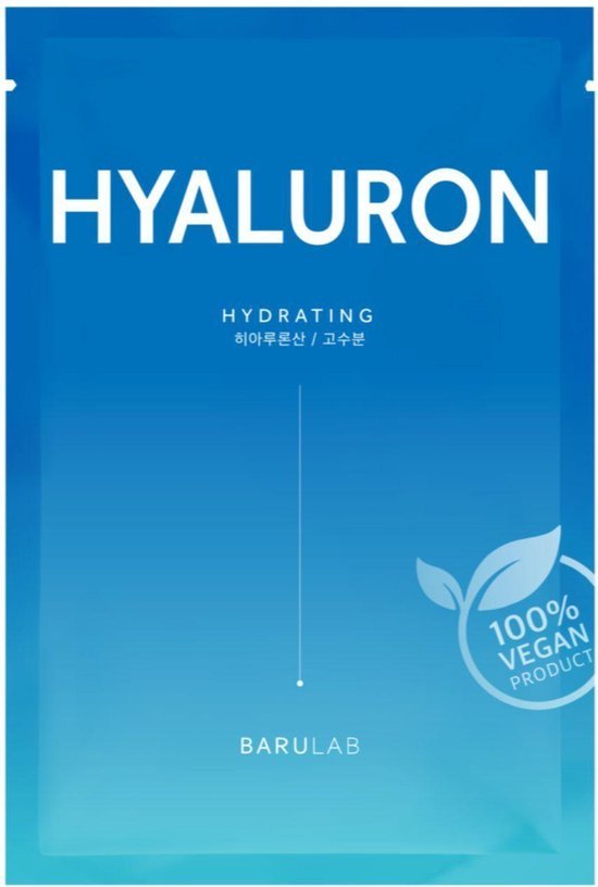Barulab The Clean Vegan Hyaluron Mask 11 g - 1 stuk