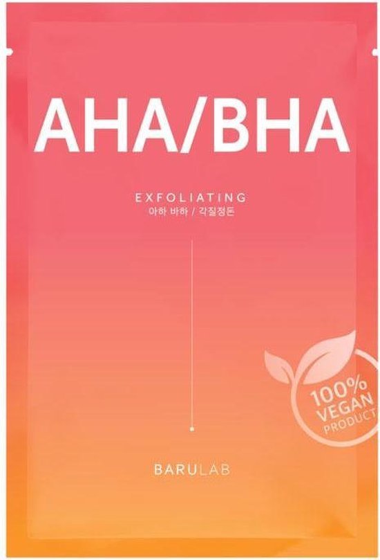 Barulab The Clean Vegan AHA/BHA Mask 11 g - 1 stuk