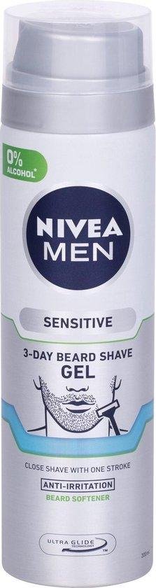 Nivea - Men Sensitive 3-Day Beard - Gel na holen - 200ml