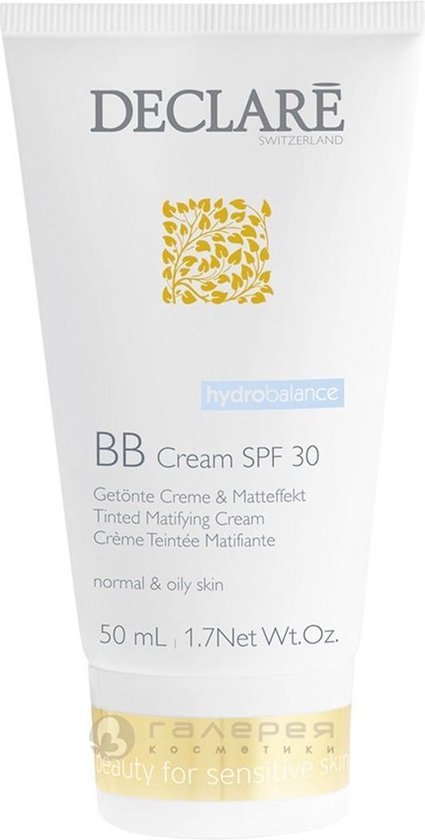 Declar Bb Cream Spf30 Norman And Oily Skin 50ml