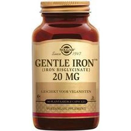 Solgar Gentle Iron 20mg Iron Bisglycinate 20mg 90 Capsule