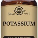 Mineralen - Kaliumgluconaat Solgar (100 tabletten)