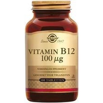 VITAMINA B12 100 ug Cianocobalamina 100 comprimidos