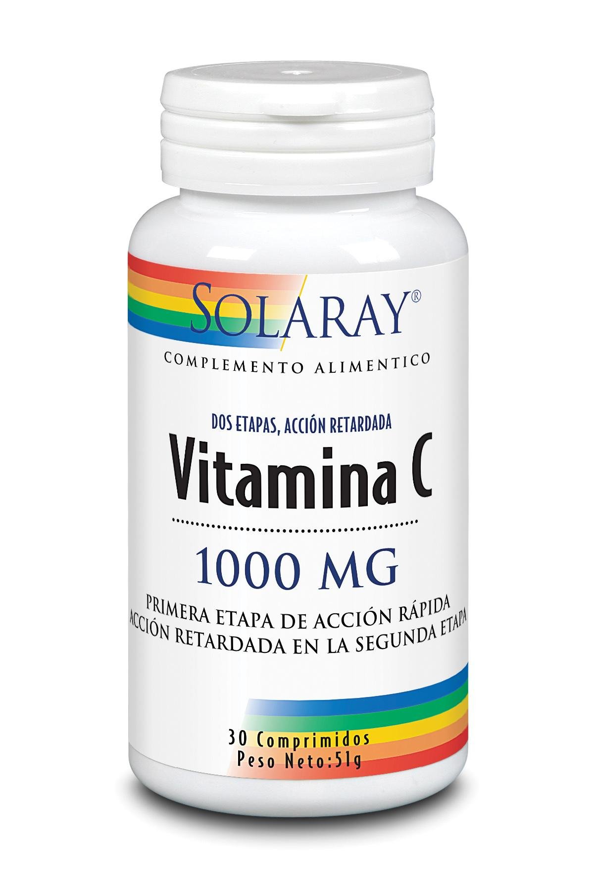 VITAMINA C 1000 mg AR acciA3n retardada 100 comprimidos