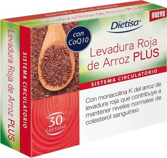 Dietisa Levadura Roja De Arroz Plus 30 Caps