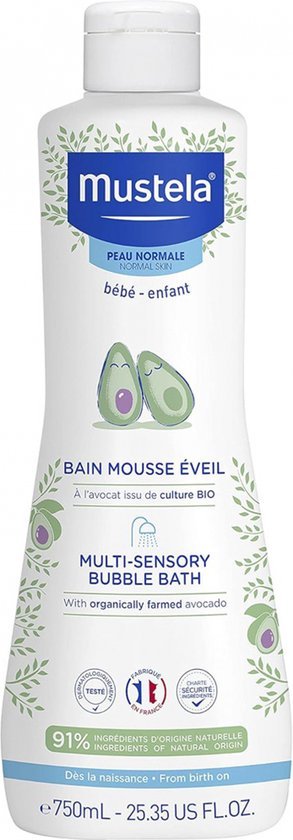 Bubbelbad Multi Sensory Mustela (750 ml)