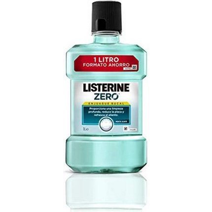 Listerine Zero Alcohol Mouthwash Soft Mint 1000ml
