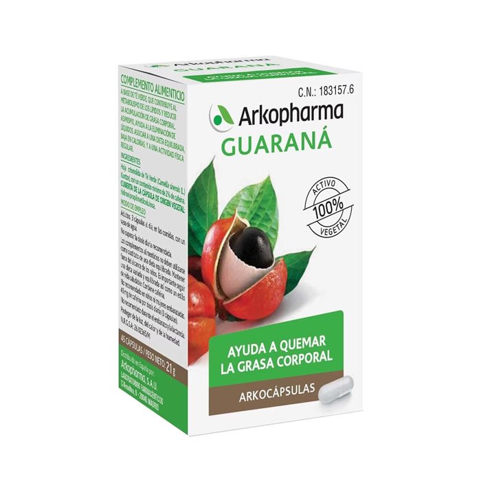Arkopharma Arkocpsulas Guarana 45 Capsules