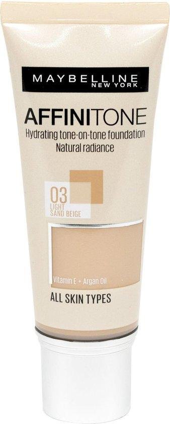 Maybelline Affinitone Foundation - 03 Light Sand Beige