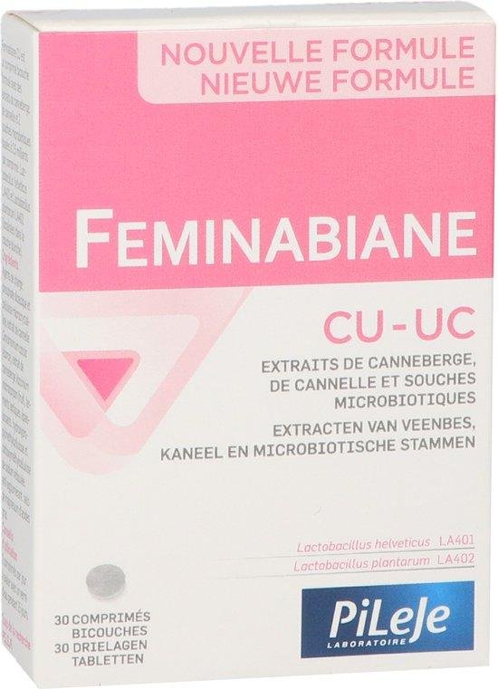 Pileje Feminabiane CU-UC - 30 tabletten - Kruidenpreparaat