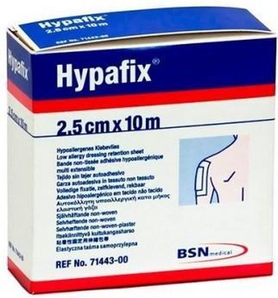 Hypafix Gasa Adhesiva 2,5 Cm X10 M Bsn Medical