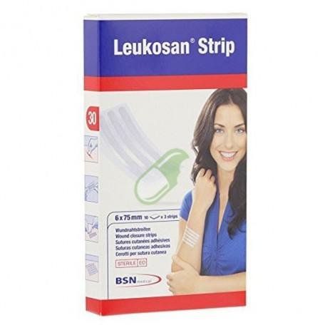 Leukosan Strip Apsito 6x75 Mm 2 Unidades Bsn Medical