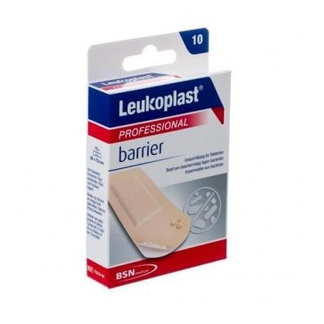Leukoplast Barrier Apsito Adhesivo Impermeable 75x22 Mm 10 Unidades Bsn Medical