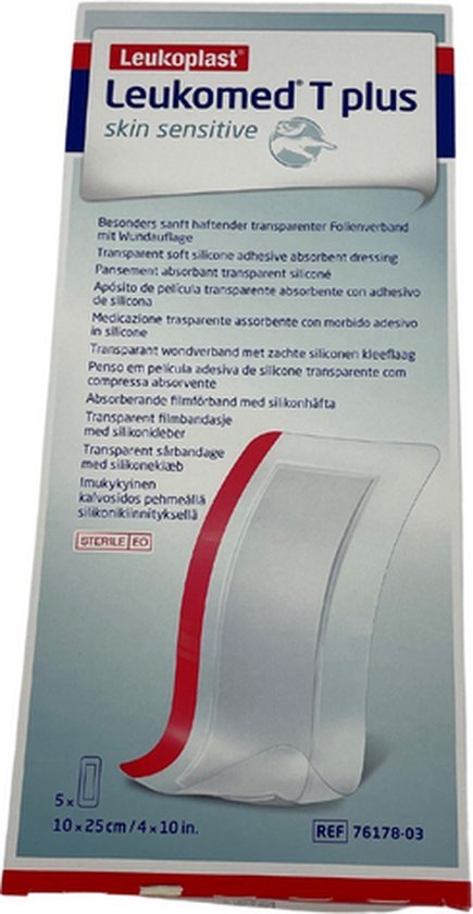 Bsn Medical Leukoplast Leukomed T Plus Skin Sensitive 10x25cm