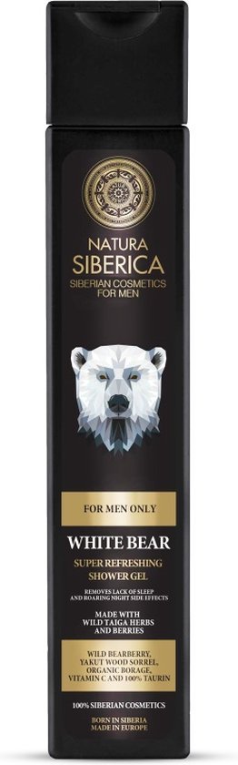 Natura Siberica Super Refreshing Shower Gel "White Bear"