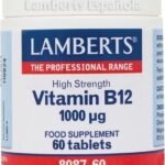 Lamberts Vitamina B12 1000mcg Complemento Alimentcio 60 Capsules