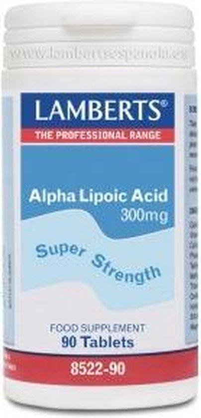 Lamberts Acido Alfa Lipoico 300mg 90 Comprimidos