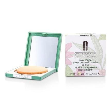 Clinique Skincare Stay Matte Sheer Pressed Powder 04 Stay Honey Makeup Powder