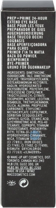 Mac Prep And Prime 24 Hour Extended Eye Base 12ml