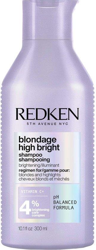 Redken Blondage High Bright Shampoo Voor alle balayages, gekleurde & gehighlighte blondines 300 ml