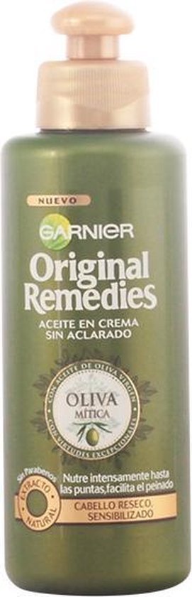 Original Remedies Leave-in Cream Olive Mitica By Garnier 200 Ml
