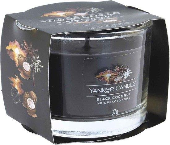 Yankee Candle Black Coconut Votivn Svka Ve Skle 37 G
