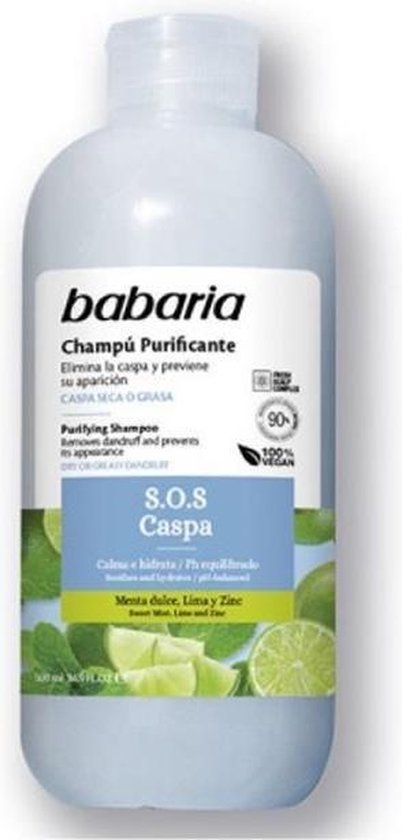Babaria Champu Purificante Anticaspa 500 Ml