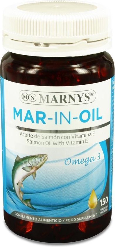 Marnys Mar-in-oil Aceite De Salmon 150 Cap X 500 Mg