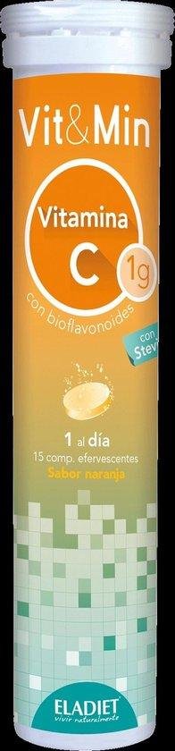 Eladiet Vit Y Min Vitamina C 15 Comp Efervescentes