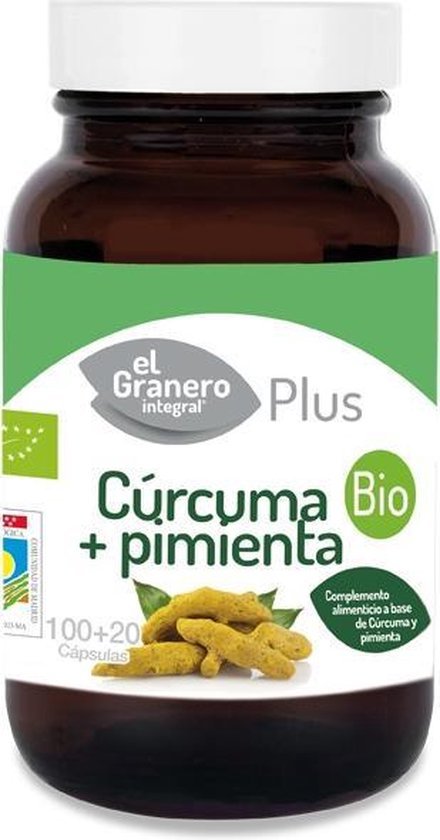 Granero S Curcuma Pimienta Bio 440 Mg 100 20 Caps