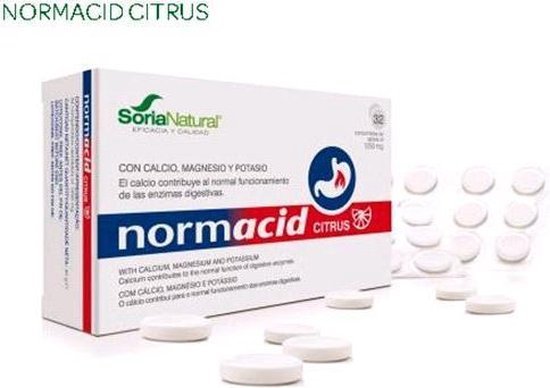 Soria Natural Normacid New Citrus 32 Unidades