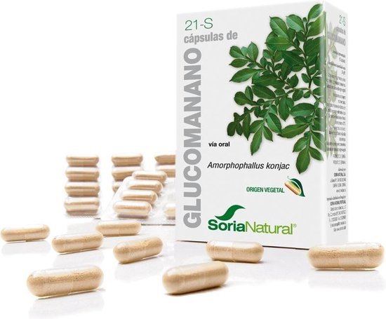 Soria 21-s Glucomanano 400 Mg 60 Cap