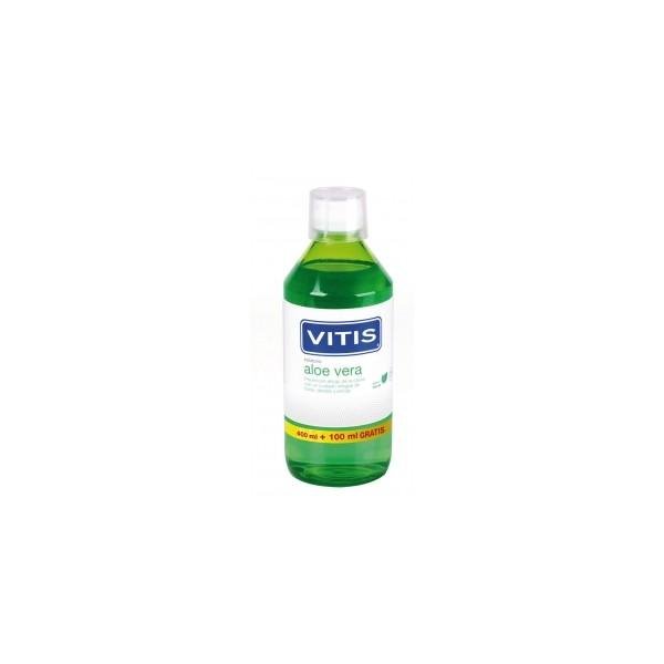 Vitis Aloe Vera Mouthwash Promo 400+100 As A Gift 500 Ml