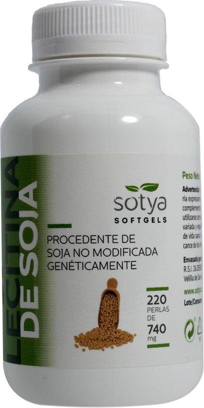 Sotya Lecitina De Soja 740 Mg 220 Perlas