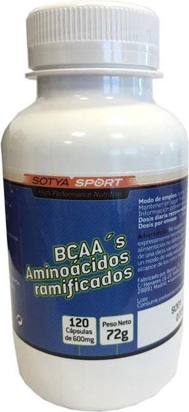 Sotya Bcaa's 120 Capsulas De 600mg