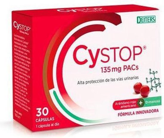 Deiters Cystop 30 Tablets Of 135mg