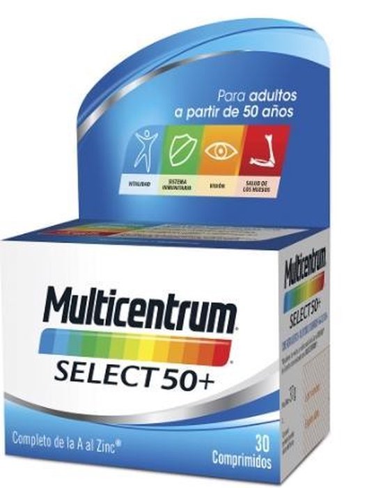 Multicentrum Select 50+ 30 Tablets