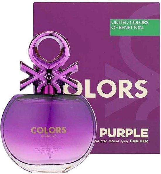 Benetton Colors De Benetton Purple Edt W 50 Ml