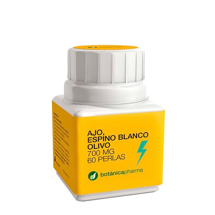 BotnicaPharma Hawthorn + Olive Garlic 60 Pearls