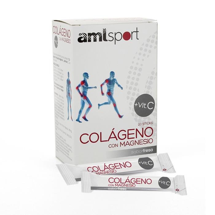Amlsport Collagen with Magnesium + Vit. C - 20 sticks