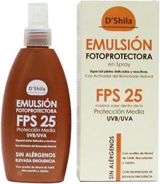 Shila Emulsion Fotoprotectora Spray Fps 25 200ml