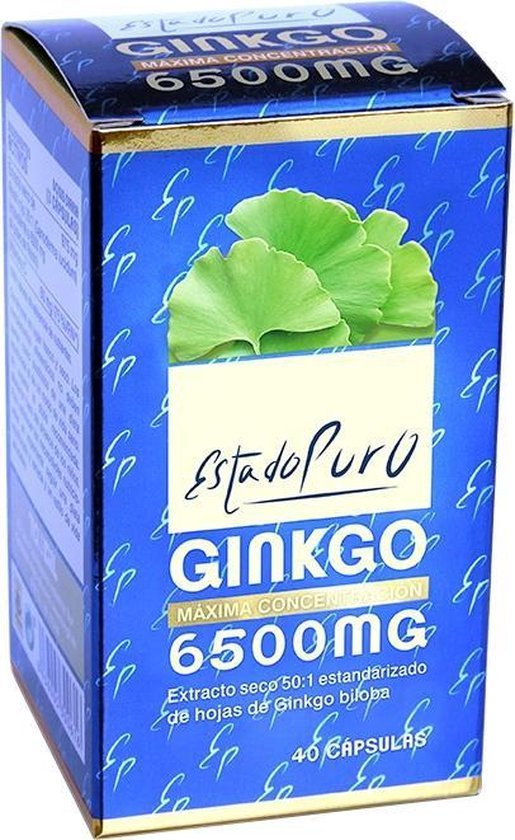 Tongil Estado Puro Ginkgo 6500 Mg 40 Capsulas