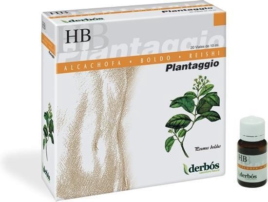 Dherbos Plantaggio Hb 20 Viales