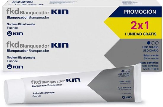 Kin Fkd Blanqueador Pasta Dentífrica Set 2 Pcs