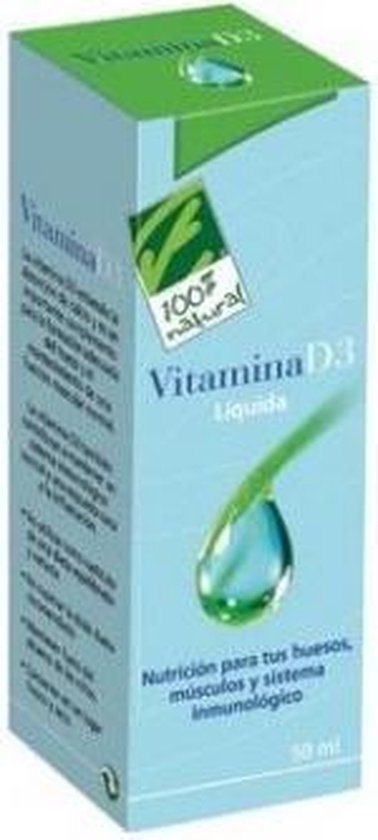 100%natura 100 Natura 100 Natura 100 Natura Vitamina D3 Liquida 50ml